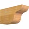 Ekena Millwork Carmel Rough Sawn Rafter Tail, Western Red Cedar, 4"W x 6"H x 12"L RFT04X06X12CAR00RWR - alternate 1